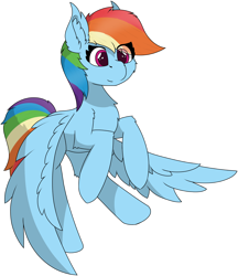 Size: 4474x5167 | Tagged: safe, artist:skylarpalette, derpibooru import, rainbow dash, pegasus, pony, absurd resolution, cute, dashabetes, eye clipping through hair, female, flapping wings, fluffy, flying, happy, mare, signature, simple background, simple shading, smiling, solo, spread wings, transparent background, wings