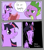 Size: 1280x1463 | Tagged: safe, artist:ecstasydemon, derpibooru import, spike, twilight sparkle, twilight sparkle (alicorn), alicorn, dragon, horse, pony, comic, dialogue, female, funny, hoers, lidded eyes, magic, male, mare, meme, open mouth, ponified, ponified meme, speech bubble, telekinesis