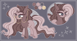 Size: 3410x1830 | Tagged: safe, artist:justsadluna, derpibooru import, oc, oc only, earth pony, pony, bust, duo, ear piercing, earth pony oc, eyelashes, female, mare, piercing