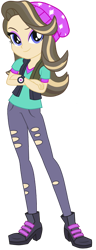 Size: 1610x4191 | Tagged: safe, artist:rodan00, color edit, derpibooru import, edit, starlight glimmer, human, equestria girls, mirror magic, spoiler:eqg specials, beanie, blue eyes, clothes, crossed arms, eyebrows, female, full body, hat, holes, human coloration, jacket, legs, light skin, light skin edit, looking at you, natural hair color, pants, realism edits, ripped pants, shirt, shoes, simple background, skin color edit, smiling, smiling at you, solo, stars, torn clothes, transparent background, vector, vector edit, watch, wristwatch