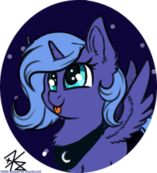 Size: 889x983 | Tagged: safe, artist:dassboshit, artist:eiti3, artist:karmakstylez, derpibooru import, edit, princess luna, alicorn, pony, 1000 hours in paint.net, :p, adorable face, cute, female, filly, foal, icon, lunabetes, paint.net, silly, solo, tongue, tongue out, woona, younger