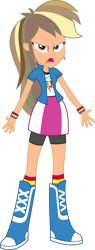 Size: 1603x4210 | Tagged: safe, artist:alandssparkle, color edit, derpibooru import, edit, rainbow dash, human, equestria girls, g4, rainbow rocks, angry, blonde, blonde hair, boots, brown eyes, brown hair, brunette, clothes, cloud, cutie mark, cutie mark on clothes, full body, high res, human coloration, jacket, light skin, light skin edit, lightning, looking at you, natural eye color, natural hair color, open mouth, rainbow, realism edits, shirt, shoes, shorts, shorts under skirt, simple background, skin color edit, skirt, socks, solo, tanned, transparent background, vector, vector edit, wristband