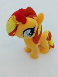 Size: 3120x4160 | Tagged: safe, derpibooru import, photographer:professorventurer, sunset shimmer, irl, photo, plushie, snow