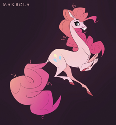 Size: 1920x2057 | Tagged: safe, artist:marbola, derpibooru import, pinkie pie, earth pony, pony, solo