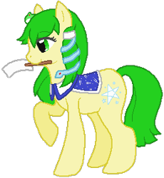 Size: 261x284 | Tagged: safe, artist:thecompleteanimorph, derpibooru import, pony, female, kochiya sanae, mare, ponified, simple background, solo, touhou, transparent background