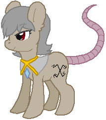 Size: 214x242 | Tagged: safe, artist:thecompleteanimorph, derpibooru import, mouse, mouse pony, pony, female, mare, nazrin, ponified, simple background, solo, touhou, transparent background