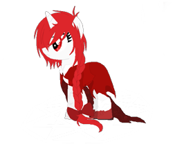 Size: 617x539 | Tagged: safe, artist:chayka22, derpibooru import, pony, unicorn, female, magic, magic circle, mare, okazaki yumemi, ponified, simple background, solo, touhou, transparent background