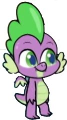 Size: 135x240 | Tagged: safe, artist:pascalmulokozi2, derpibooru import, edit, edited screencap, screencap, spike, dragon, g4.5, my little pony: pony life, one click wonder, background removed, male, not a vector, simple background, solo, transparent background, winged spike, wings