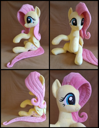 Size: 1238x1592 | Tagged: safe, artist:littlefairyswonders, derpibooru import, fluttershy, pony, cute, irl, photo, plushie, shyabetes, solo