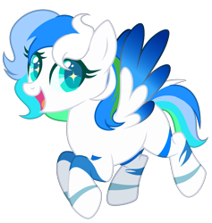 Size: 2027x2136 | Tagged: safe, derpibooru import, oc, oc only, oc:dashwhite, pegasus, pony, 2023 community collab, derpibooru community collaboration, female, mare, open mouth, open smile, pegasus oc, simple background, smiling, solo, spread wings, transparent background, wings