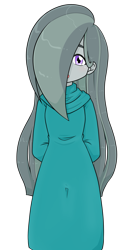 Size: 989x1921 | Tagged: safe, artist:batipin, derpibooru import, part of a set, marble pie, human, equestria girls, equestria girls-ified, hair over one eye, looking at you, open mouth, simple background, transparent background