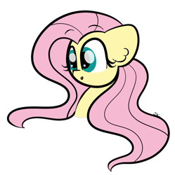 Size: 949x952 | Tagged: safe, artist:sugarcloud12, derpibooru import, fluttershy, pony, cute, shyabetes, simple background, solo, transparent background