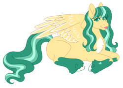 Size: 1280x914 | Tagged: safe, artist:s0ftserve, derpibooru import, oc, oc only, oc:mossy meadows, pegasus, pony, lying down, prone, simple background, solo, tongue, tongue out, transparent background