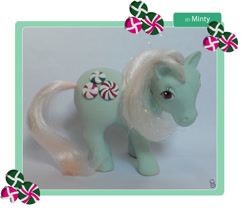 Size: 686x596 | Tagged: safe, artist:salemsparkler, derpibooru import, minty, pony, g3, customized toy, irl, photo, solo, toy