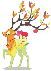 Size: 4145x5771 | Tagged: safe, artist:dragonchaser123, artist:sollace, derpibooru import, edit, apple bloom, the great seedling, earth pony, pony, going to seed, growing up is hard to do, :o, absurd resolution, adorabloom, adorasexy, adult, beautiful, beautisexy, bedroom eyes, belly, bow, branches for antlers, creature, cropped, cute, cutie mark, draw me like one of your french girls, dryad, duo, duo male and female, elk, eyes closed, female, high res, implied kissing, implied sex, lidded eyes, looking at you, lying down, male, mare, older, older apple bloom, on side, open mouth, raised hoof, raised leg, seductive, seductive look, seductive pose, seedbloom, sexy, shipping, show accurate, simple background, smiling, straight, stupid sexy apple bloom, sultry pose, transparent background, vector, vector edit