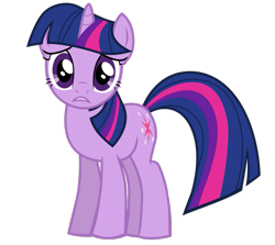 Size: 1041x928 | Tagged: safe, artist:benpictures1, twilight sparkle, unicorn twilight, pony, unicorn, cute, female, inkscape, looking at you, mare, sad, simple background, solo, transparent background, twiabetes, vector