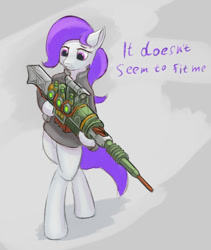 Size: 933x1103 | Tagged: safe, artist:foxpit, derpibooru import, oc, oc:morning glory (project horizons), pegasus, pony, semi-anthro, fallout equestria, fallout equestria: project horizons, bipedal, clothes, female, gun, mare, solo, weapon