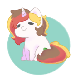 Size: 600x600 | Tagged: safe, artist:spritzles, derpibooru import, oc, oc only, oc:scarlet serenade, pony, unicorn, chibi, female, horn, mare, simple background, solo, transparent background, unicorn oc