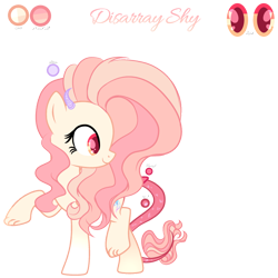 Size: 2048x2048 | Tagged: safe, artist:harmonyvitality-yt, derpibooru import, oc, oc only, hybrid, pony, base used, interspecies offspring, looking back, offspring, parent:discord, parent:fluttershy, parents:discoshy, simple background, story included, transparent background