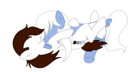 Size: 3840x2160 | Tagged: safe, artist:duran301, derpibooru import, oc, oc only, oc:dainty doily, earth pony, pony, base used, earth pony oc, simple background, snuggling, transparent background