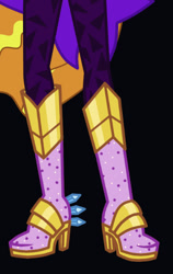 Size: 383x605 | Tagged: safe, derpibooru import, adagio dazzle, equestria girls, black background, boots, crystal guardian, high heel boots, legs, pictures of legs, shoes, simple background, solo