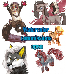 Size: 800x900 | Tagged: safe, artist:renka2802, derpibooru import, pony, advertisement, commission info, commissions open, solo