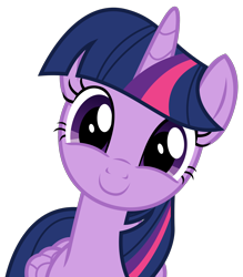 Size: 1722x1969 | Tagged: safe, artist:sketchmcreations, derpibooru import, twilight sparkle, twilight sparkle (alicorn), alicorn, pony, uprooted, cute, female, head tilt, looking at you, mare, simple background, smiling, transparent background, treelight sparkle, twiabetes, vector