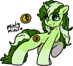 Size: 1866x1684 | Tagged: safe, artist:sexygoatgod, derpibooru import, oc, oc only, pony, unicorn, adoptable, female, magical lesbian spawn, offspring, parent:carrot top, parent:minuette, simple background, solo, transparent background