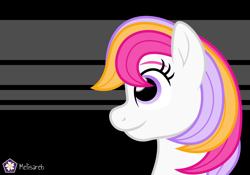 Size: 5714x4000 | Tagged: safe, artist:melisareb, derpibooru import, light heart, earth pony, pony, g2, .svg available, absurd resolution, black background, bust, female, mare, side view, simple background, solo, vector