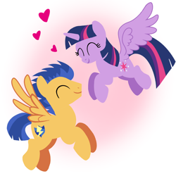 Size: 1400x1400 | Tagged: safe, artist:mlplary6, derpibooru import, flash sentry, twilight sparkle, twilight sparkle (alicorn), alicorn, pegasus, pony, boyfriend and girlfriend, eyes closed, female, flashlight, flying, heart, love, male, mare, shipping, smiling, stallion, straight