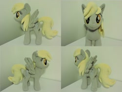 Size: 1597x1199 | Tagged: safe, artist:little-broy-peep, derpibooru import, derpy hooves, pony, irl, photo, plushie, solo