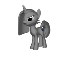 Size: 2000x1500 | Tagged: safe, artist:taionafan369, derpibooru import, editor:taionafan369, oc, oc:matilda, pony, unicorn, pony creator, 3d, 3d pony creator, female, female oc, horn, house robot, housebot, mare, mare oc, ponified, ponylumen, robot wars, simple background, solo, species swap, transparent background, unicorn oc