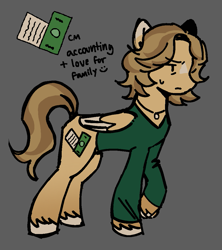 Size: 943x1064 | Tagged: safe, artist:lawldog, derpibooru import, pegasus, pony, breaking bad, gray background, ponified, simple background, skyler white, solo, species swap