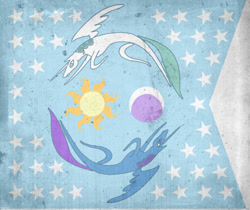 Size: 830x698 | Tagged: safe, artist:ket543128, derpibooru import, equestrian flag, flag, no pony, stars