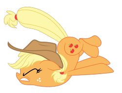 Size: 1800x1381 | Tagged: safe, artist:gmaplay, derpibooru import, applejack, earth pony, pony, applejack day, cute, female, jackabetes, mare, simple background, solo, transparent background