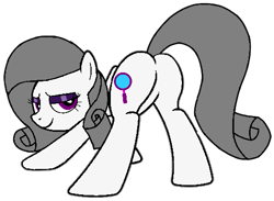 Size: 515x377 | Tagged: safe, artist:guruyunus17, derpibooru import, oc, oc only, oc:oliver spade, pegasus, butt shake, female, simple background, smiling, solo, transparent background