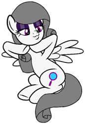 Size: 290x422 | Tagged: safe, artist:guruyunus17, derpibooru import, oc, oc only, oc:oliver spade, pegasus, female, flirting, simple background, solo, spread wings, transparent background, wings