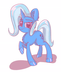 Size: 1912x2278 | Tagged: safe, artist:ybkathan, derpibooru exclusive, derpibooru import, trixie, pony, unicorn, female, mare, simple background, sketch, solo, white background