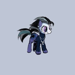 Size: 1198x1198 | Tagged: safe, derpibooru import, oc, earth pony, adoptable, goth