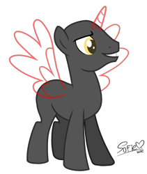 Size: 1632x1935 | Tagged: safe, artist:chainchomp2 edits, artist:guruyunus17, derpibooru import, edit, alicorn, earth pony, pegasus, pony, unicorn, base, determined, male, signature, simple background, solo, stallion, transparent background