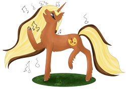 Size: 3719x2636 | Tagged: safe, artist:loopina, derpibooru import, oc, oc only, oc:jewel art, unicorn, bad singer, concave belly, male, poctober, simple background, solo, stallion, transparent background