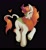 Size: 1827x1985 | Tagged: safe, artist:g4bby, derpibooru import, autumn blaze, kirin, awwtumn blaze, black background, blushing, cloven hooves, cute, eyebrows, eyebrows visible through hair, eyes closed, featured image, female, happy, heart, leonine tail, open mouth, open smile, signature, simple background, smiling, solo, tail, unshorn fetlocks