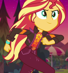 Size: 1004x1080 | Tagged: safe, derpibooru import, screencap, sunset shimmer, better together, equestria girls, sunset's backstage pass!, cropped, solo