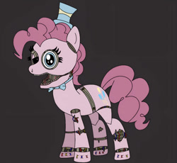 Size: 828x763 | Tagged: safe, artist:thebronypony123, derpibooru import, pinkie pie, pony, animatronic, female, five nights at freddy's, five nights at pinkie's 2, solo