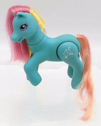 Size: 2054x2560 | Tagged: safe, derpibooru import, earth pony, pony, g2, female, irl, maman bonheur, mare, photo, solo, tail, toy, unshorn fetlocks