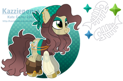 Size: 1024x676 | Tagged: safe, artist:kazziepones, derpibooru import, oc, oc only, oc:calico bones, earth pony, pony, clothes, female, mare, simple background, solo, transparent background
