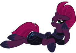 Size: 8066x5647 | Tagged: safe, alternate version, artist:ejlightning007arts, derpibooru import, fizzlepop berrytwist, tempest shadow, pony, unicorn, my little pony: the movie, armor, base used, broken horn, draw me like one of your french girls, horn, pose, scar, seductive, sexy, simple background, smiling, solo, stupid sexy tempest shadow, transparent background, vector