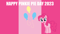 Size: 2000x1125 | Tagged: safe, derpibooru import, editor:quoterific, pinkie pie, earth pony, pony, wallpaper