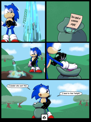 Size: 6000x8000 | Tagged: safe, artist:chedx, derpibooru import, comic:learning with pibby glitch battles, blossom (powerpuff girls), comic, commission, community related, corrupted, crossover, fanfic, fanfic art, mlp related, multiverse, sonic the hedgehog, sonic the hedgehog (series), the powerpuff girls