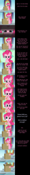 Size: 2000x11301 | Tagged: safe, artist:mlp-silver-quill, derpibooru import, pinkie pie, rarity, earth pony, pony, comic:pinkie pie says goodnight, g4, box, breaking the fourth wall, comic, cute, fourth wall, observation, offscreen character, solo